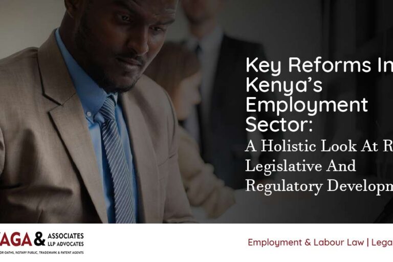 Key Reforms In Kenya’s Employment Sector